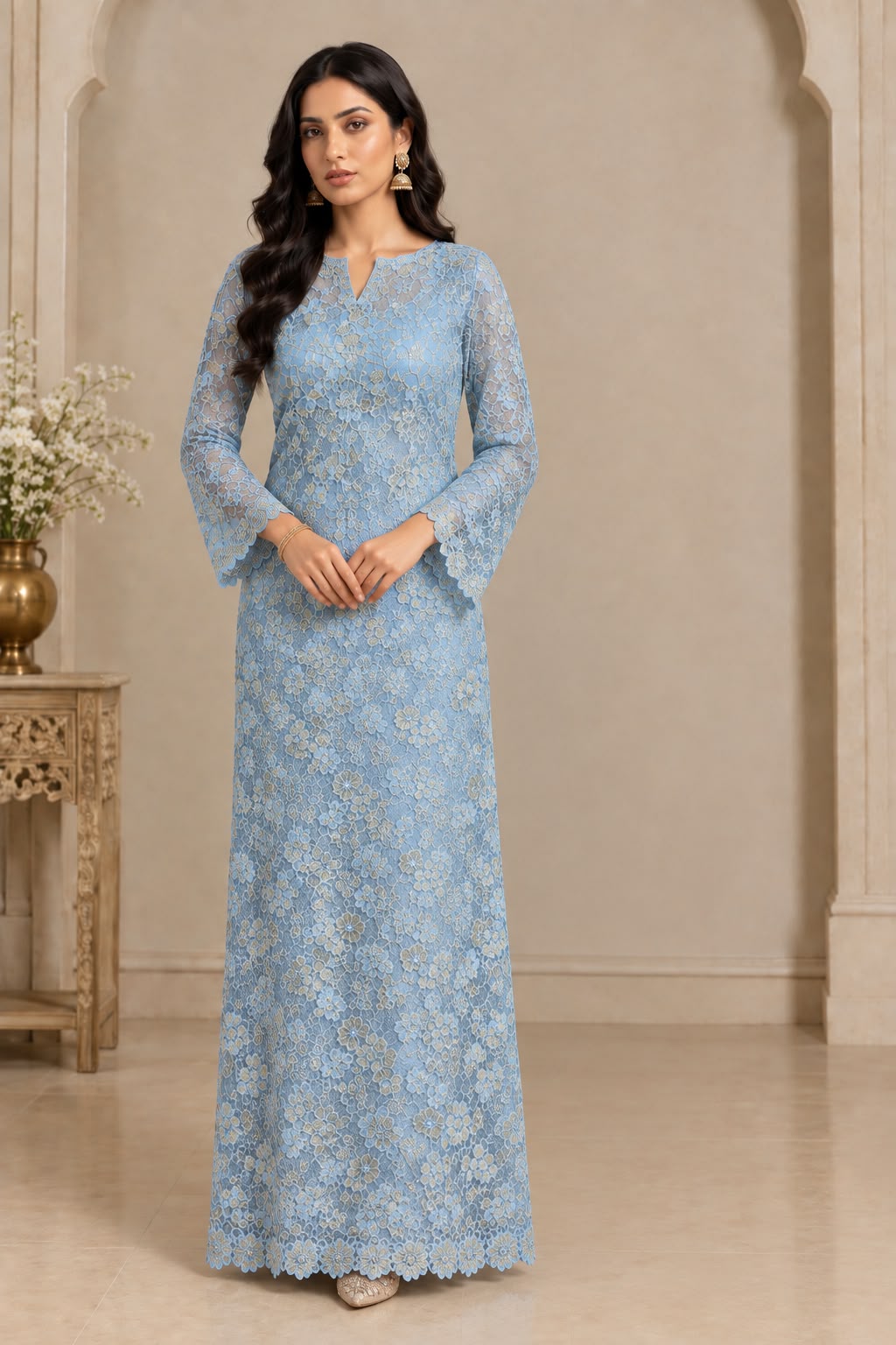 FRENCH RESHAM CHANTILLY LACE - Image 2