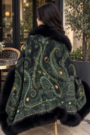pashmina kani cap shawl