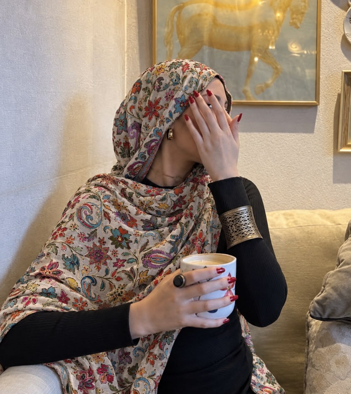 Pashmina kani shawl