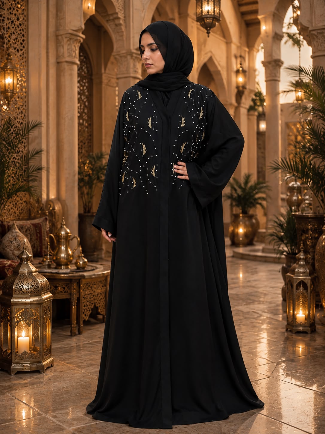 Noor-e-Gul Abaya