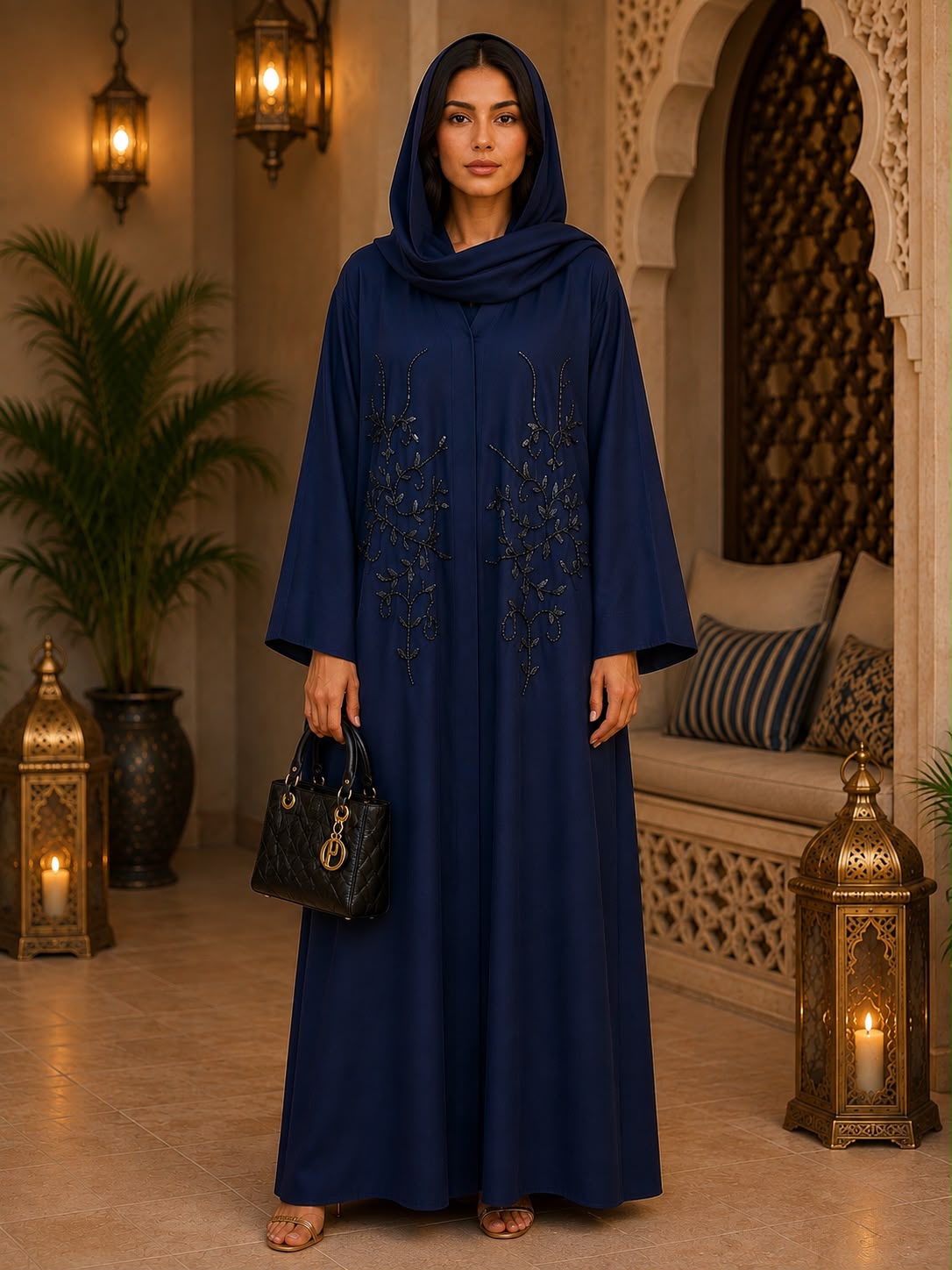 Alora Mist Abaya - Image 2