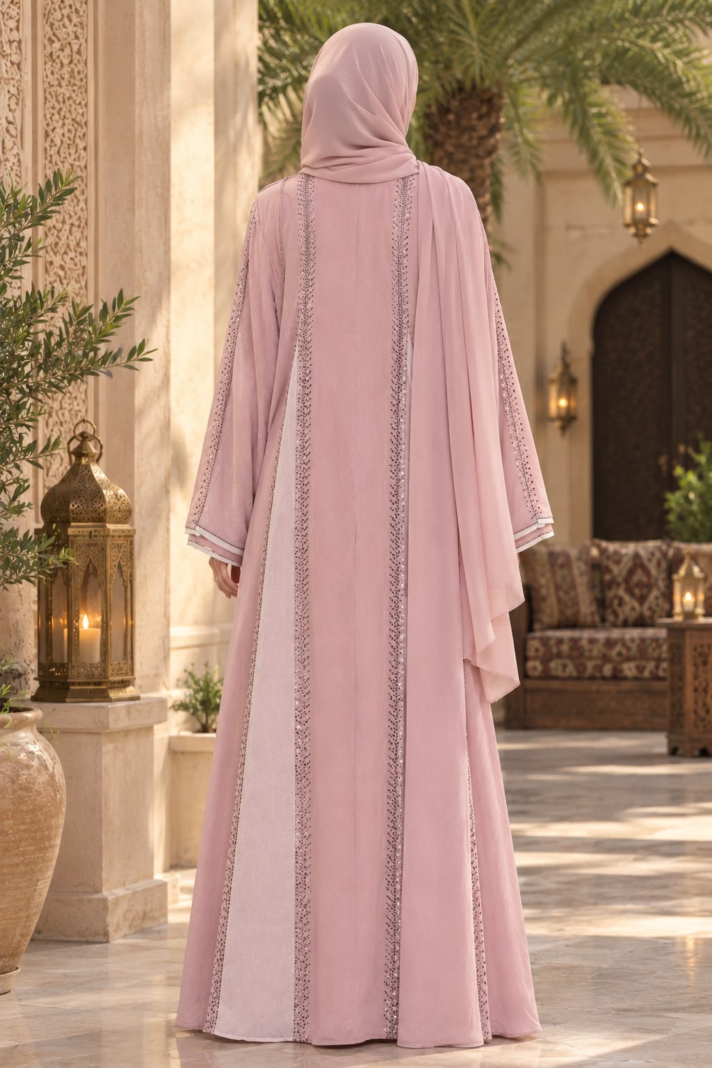 Amira Bloom Abaya - Image 2