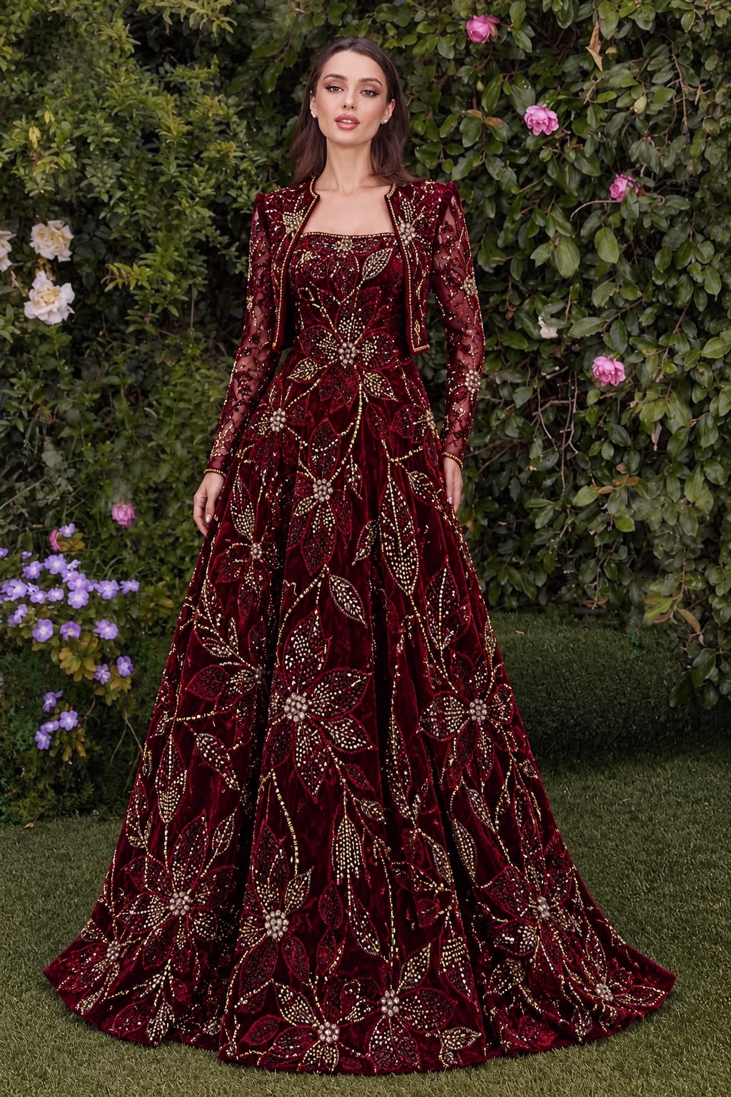 LUXE FANCY SILK VELVET