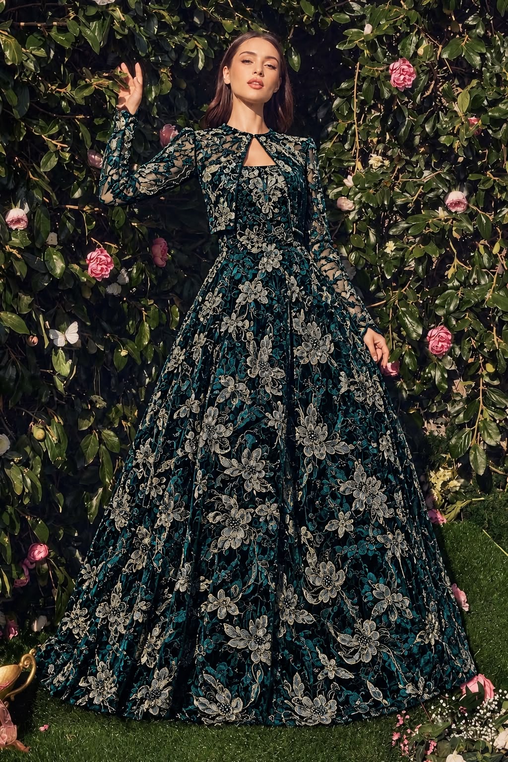 LUXE FANCY SILK VELVET